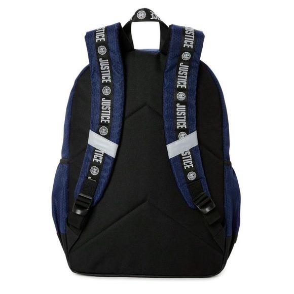 🦋 NEW Justice Navy Backpack with accessories - Picture 4 of 7
